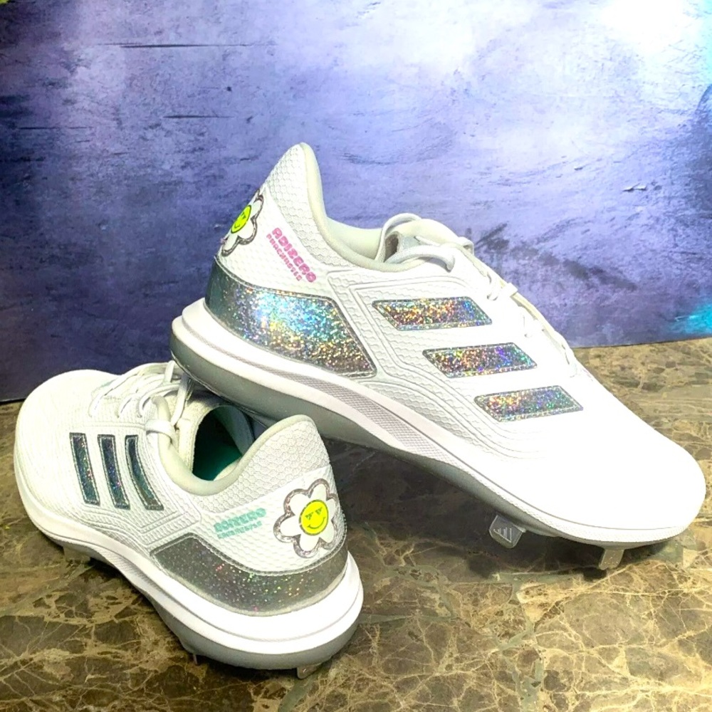 adidas Womens Adizero PureHustle 3 Sis Bates Cleats Softball Size 11.5 ID1664